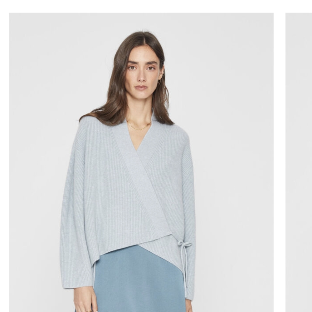 Cashmere Wrap Cardigan